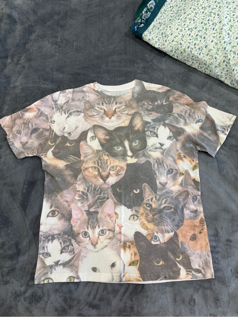 Cat print shirt